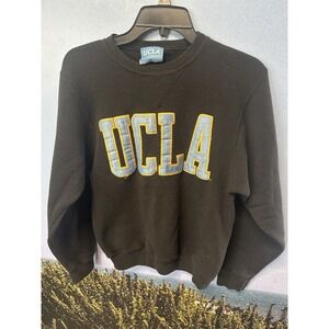 Women's Vintage UCLA Gold Standard‎ Embroidered Sweater Black Size Small USA